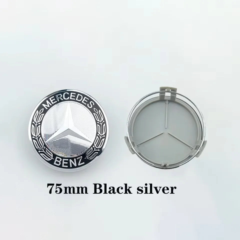 Cache-moyeux - Mercedes AutoTouch   AutoTouch Chrome/Noir