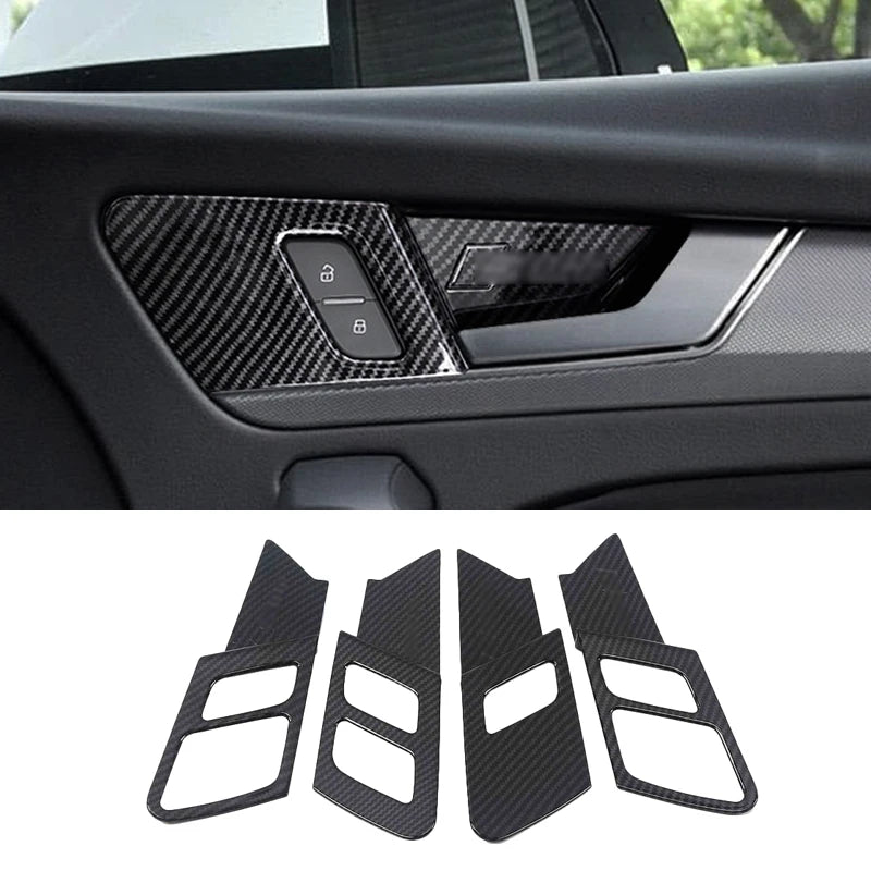 Insert en Carbone - Audi Q5 FY AutoTouch   AutoTouch Bouton portière