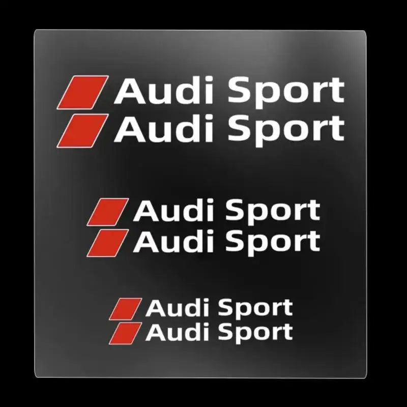 Stickers d’étriers de frein - Audi AutoTouch   AutoTouch Audi Sport Blanc / Planche de sticker