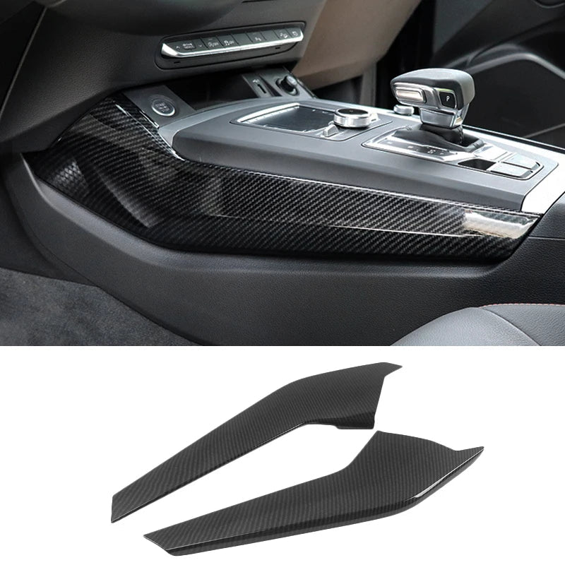 Insert en Carbone - Audi Q5 FY AutoTouch   AutoTouch Côter console centrale