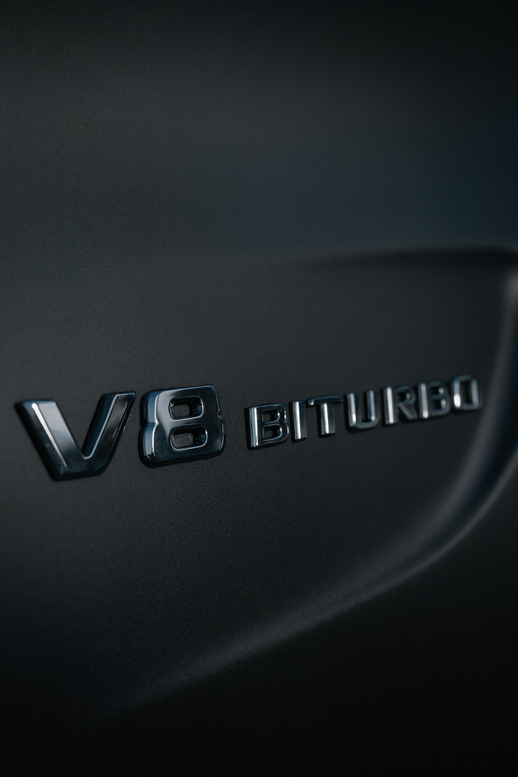 Badge arrière - Mercedes V8 BITURBO C63 AutoTouch   AutoTouch