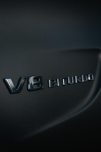 Badge arrière - Mercedes V8 BITURBO C63 AutoTouch   AutoTouch