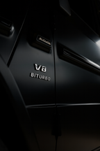 Badge arrière - Mercedes V8 BITURBO C63 AutoTouch   AutoTouch