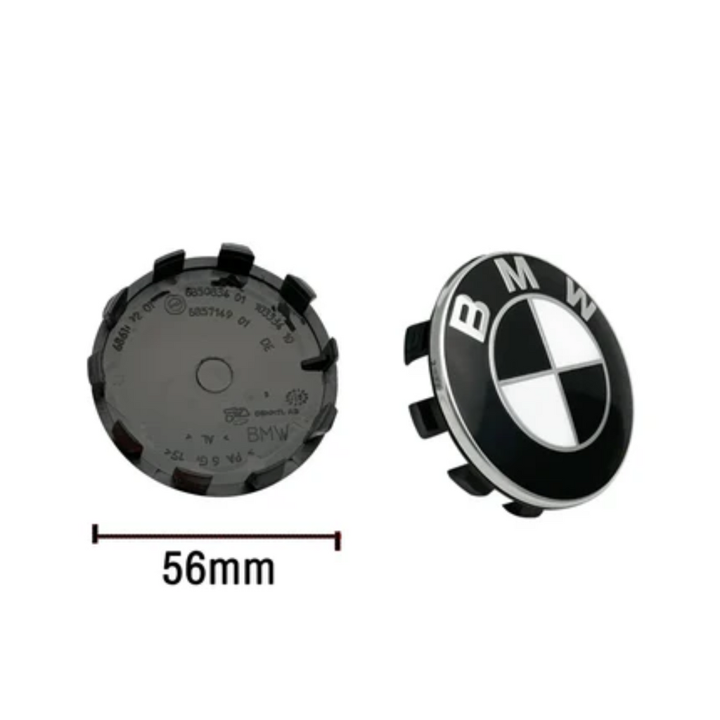 Cache-moyeux - BMW AutoTouch   AutoTouch Noir/Blanc-56MM