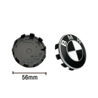 Cache-moyeux - BMW AutoTouch   AutoTouch Noir/Blanc-56MM