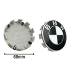 Cache-moyeux - BMW AutoTouch   AutoTouch Noir/Blanc-68MM