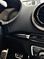 Insert en carbone Audi A3/S3/RS3 8V AutoTouch