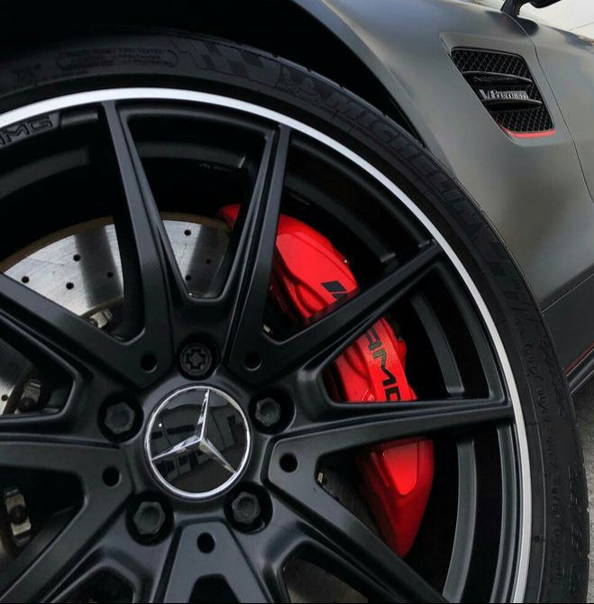 Cache-moyeux - Mercedes AutoTouch   AutoTouch Noir Brillant