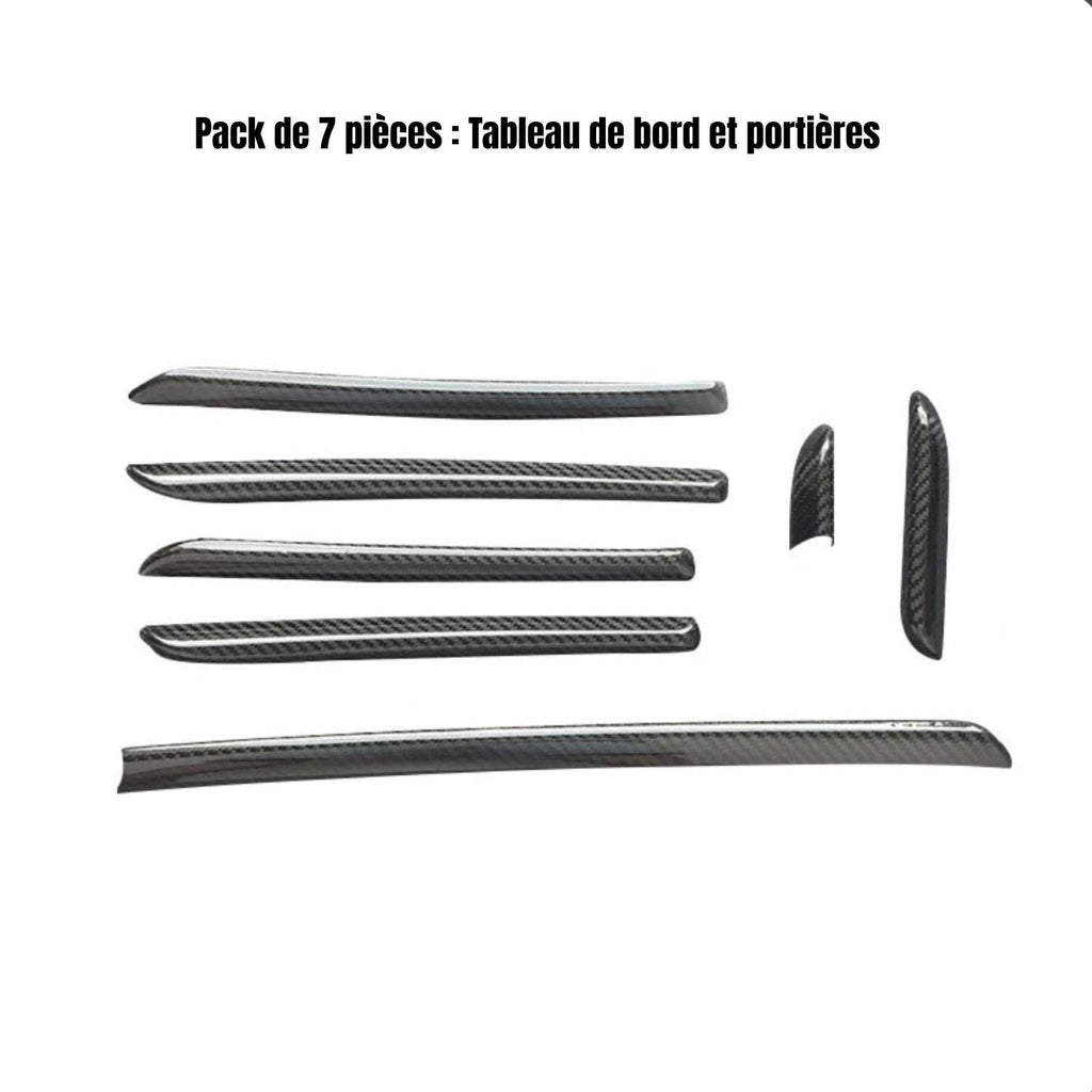 Insert en carbone Audi A3/S3/RS3 8V AutoTouch