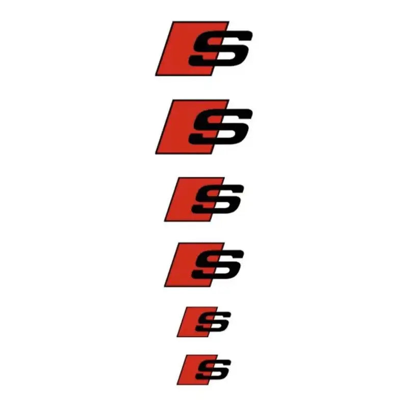 Stickers d’étriers de frein - Audi AutoTouch   AutoTouch S Noir / Planche de sticker