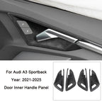 Insert en Alcantara - Audi A3/S3/RS3 8Y AutoTouch   AutoTouch Bouton de porte - Limousine