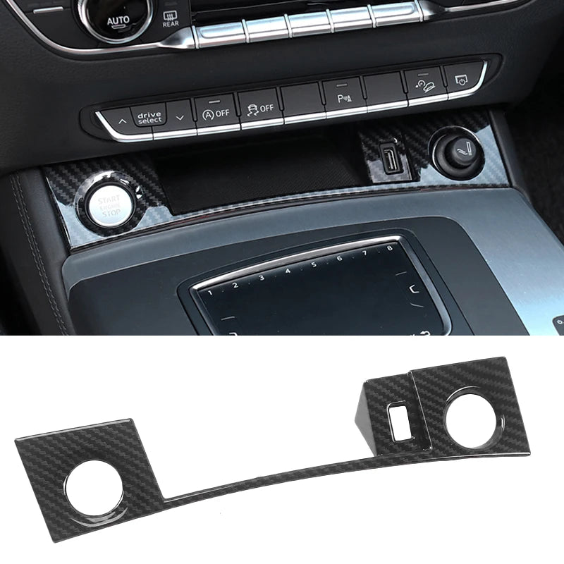 Insert en Carbone - Audi Q5 FY AutoTouch   AutoTouch Allume cigare