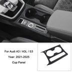 Insert en Alcantara - Audi A3/S3/RS3 8Y AutoTouch   AutoTouch Porte gobelet