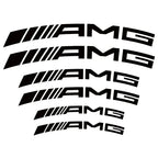 Stickers d’étriers de frein - AMG Mercedes AutoTouch   AutoTouch AMG Noir / Planche de sticker