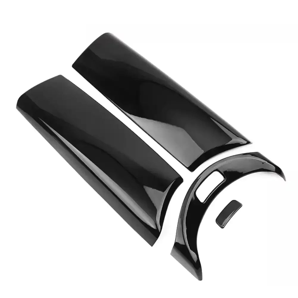 Accoudoir Central - Fibre de Carbone - Mercedes classe E/C/GLC W205 AutoTouch   AutoTouch Noir brillant