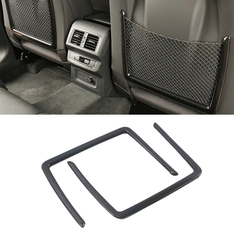 Insert en Carbone - Audi Q5 FY AutoTouch   AutoTouch Filet de rangement arrière