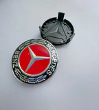 Cache-moyeux - Mercedes AutoTouch   AutoTouch Rouge
