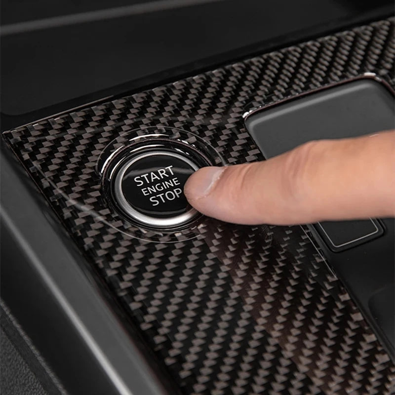 Console Centrale Style Carbone Audi A3/S3/RS3 8Y AutoTouch