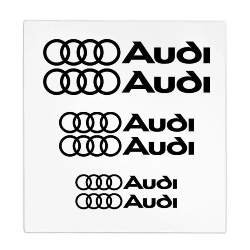 Stickers d’étriers de frein - Audi AutoTouch   AutoTouch Audi Noir / Planche de sticker