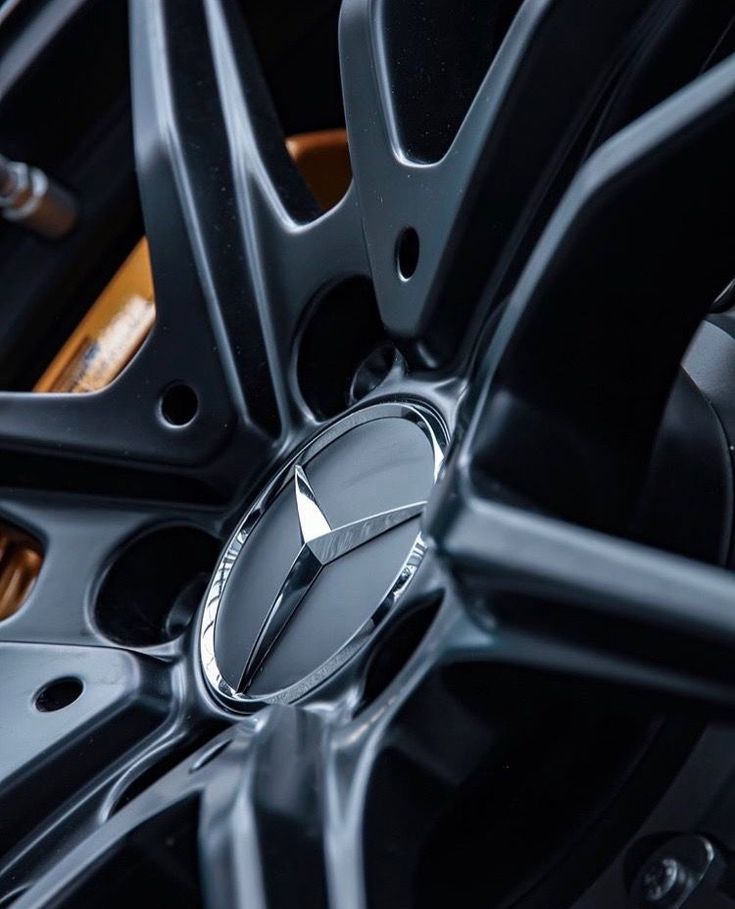 Cache-moyeux - Mercedes AutoTouch   AutoTouch Noir Mat