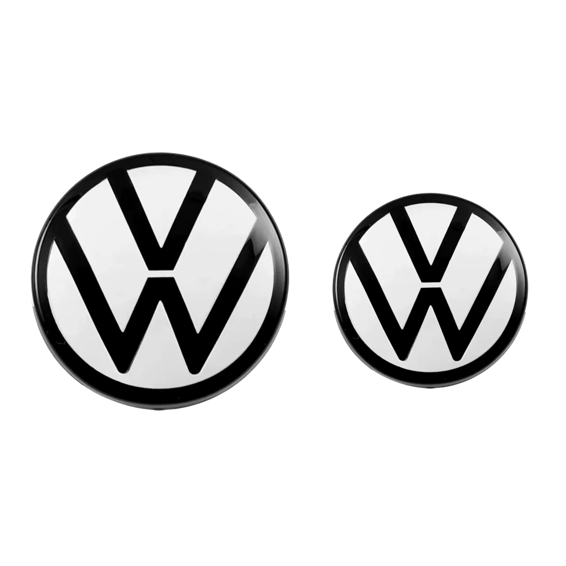 Logo/Badge - Volkswagen Golf & Polo AutoTouch   AutoTouch Blanc Avant/Arrière / Polo 2013-2016