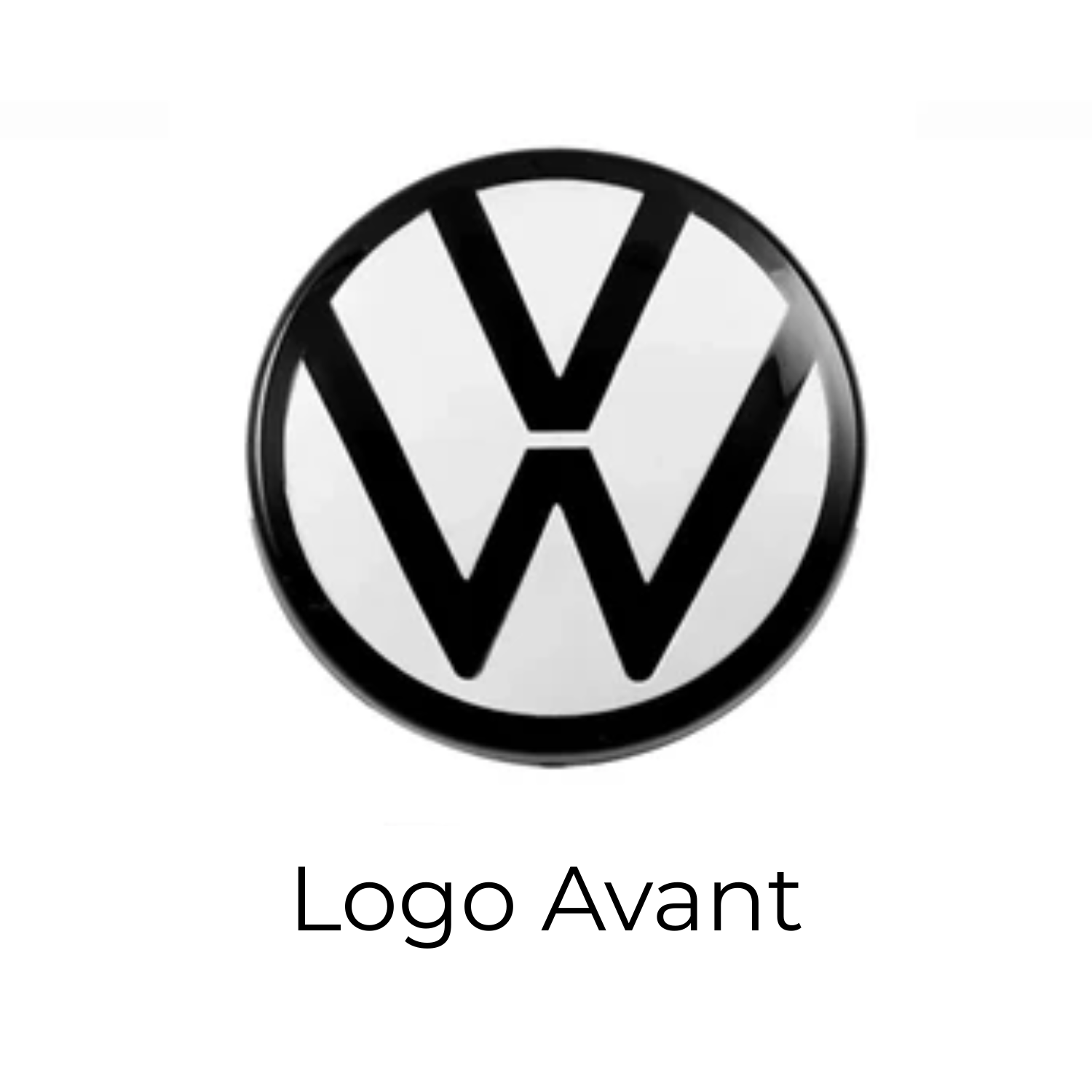 Logo/Badge - Volkswagen Golf & Polo AutoTouch   AutoTouch Blanc Avant / Polo 2013-2016