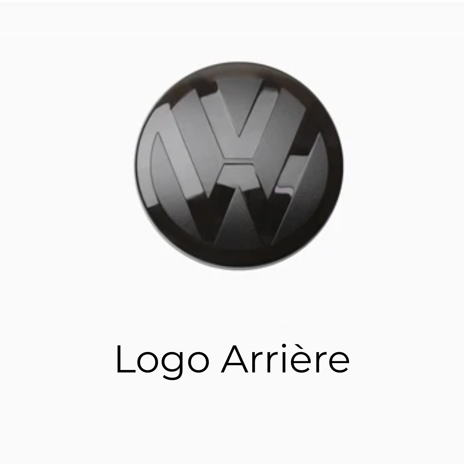 Logo/Badge - Volkswagen Golf & Polo AutoTouch   AutoTouch Noir Arrière / Polo 2013-2016